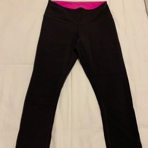 Lululemon cropped reversible legging
